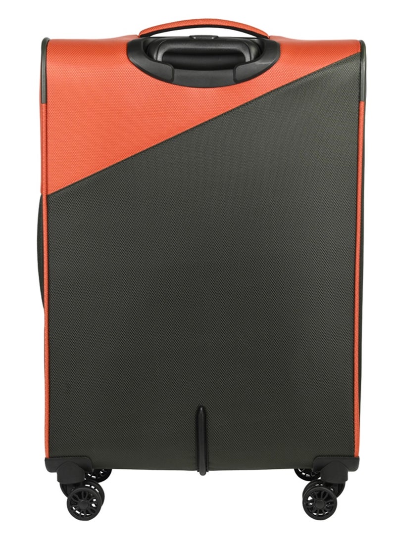 امريكان توريستر حقيبة سفر داشواي، مقاس  سم،  عجلات، بوليستر، برتقاليرمادي، قفل ، قابلة للتوسيع، جيب شبكي داخلي، سحاب ، تخزين أمامي، ضمان دولي  سنوات - Image 4